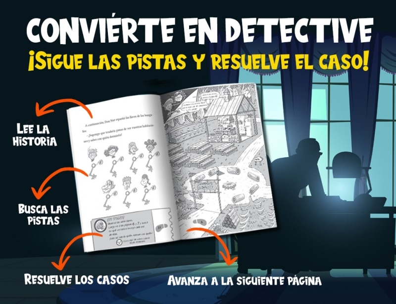 Tú eres el detective con Los Buscapistas 1 - Misterio en el bosque encantado  (Tapa blanda) 7