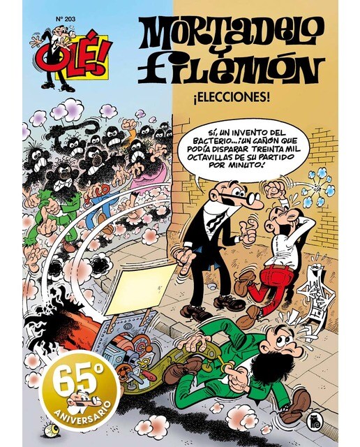 Imagen 0 de Mortadelo y Filemón. ¡Elecciones! (Olé! Mortadelo 203)  (Tapa blanda)