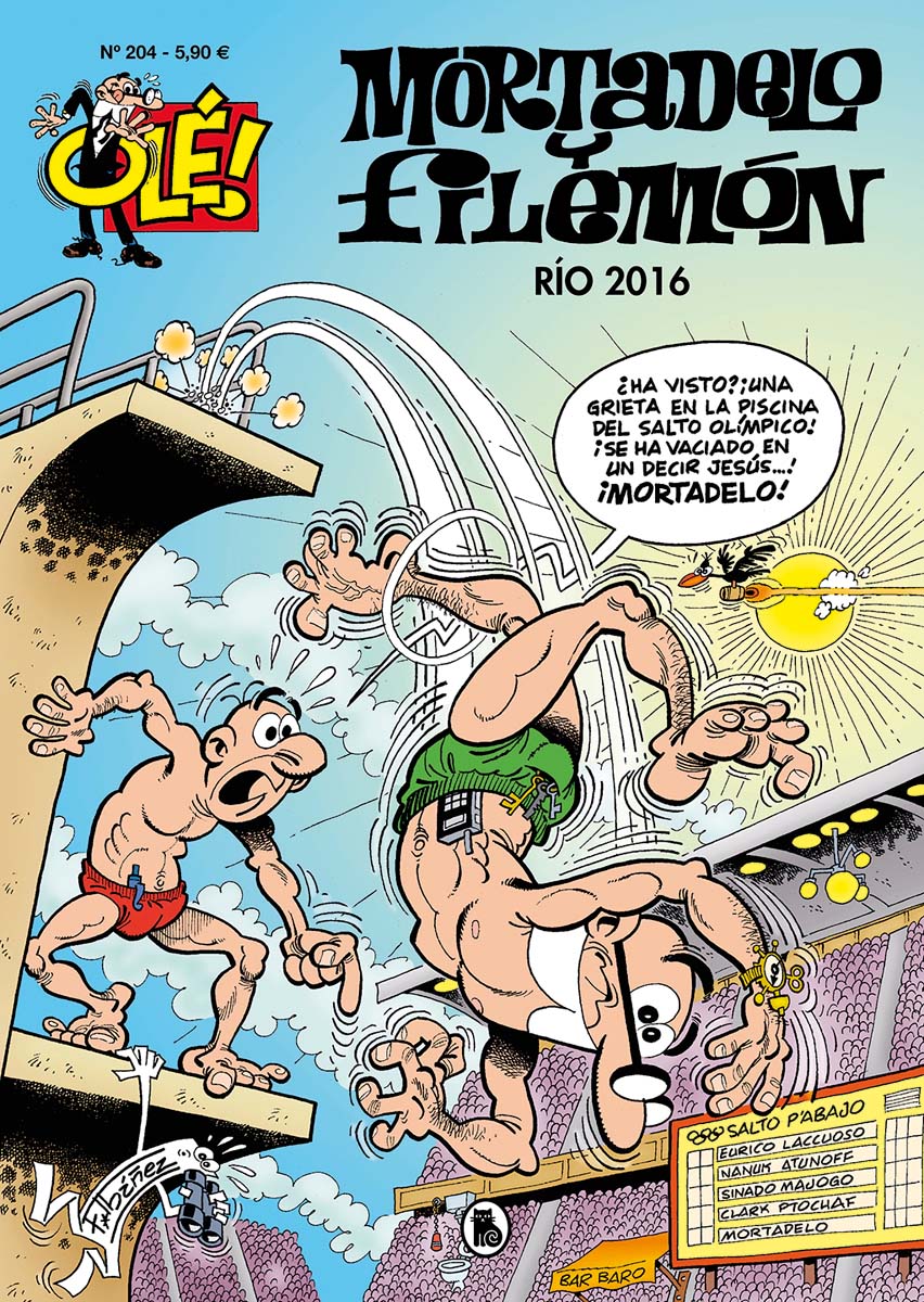 Río 2016 (Olé! Mortadelo 204) (Capa mole) 1
