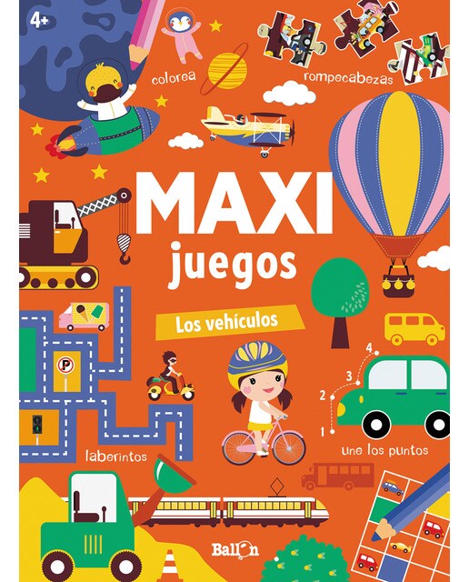 MAXI JUEGOS - LOS VEHÍCULOS