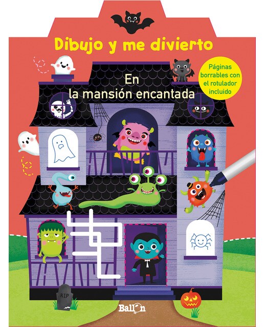 DIBUJO Y ME DIVIERTO MANSIÓN ENCANTADA (Capa mole) 1