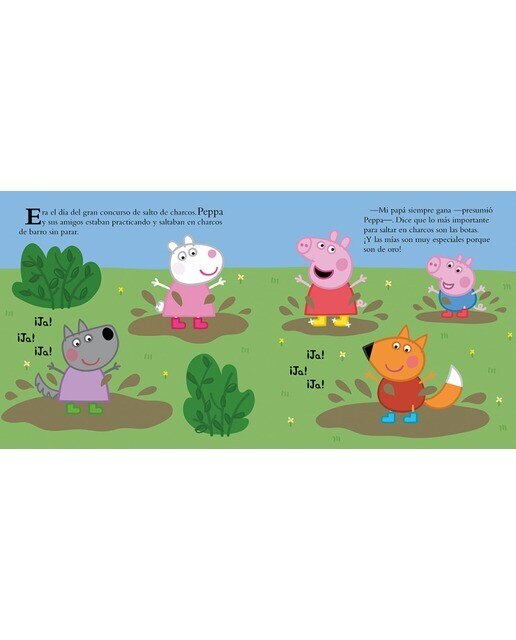 Peppa Pig. Un cuento - Un cuento y a dormir. Peppa y las botas de oro  (Tapa blanda) 2