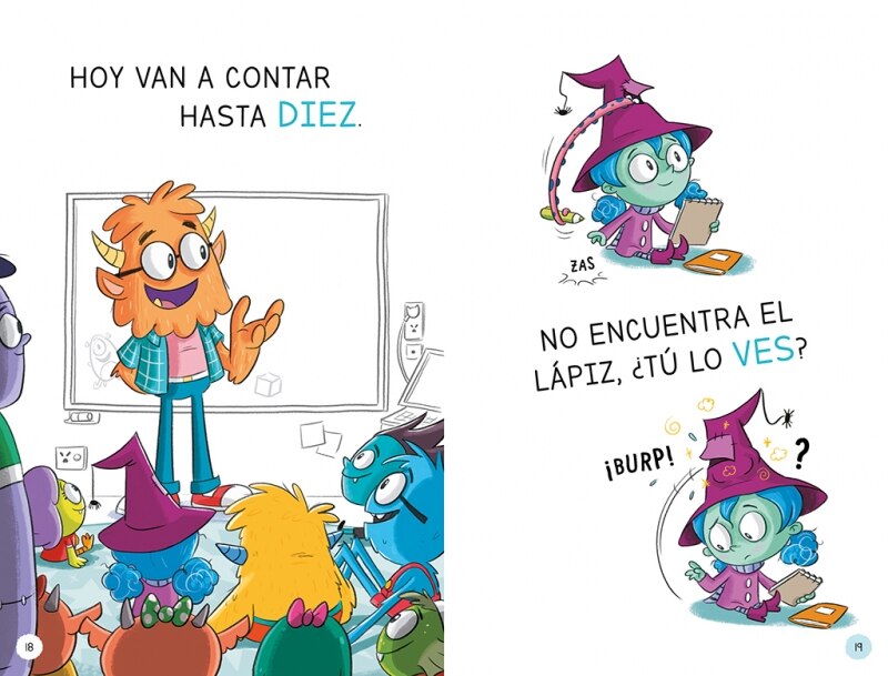 Aprender a leer en la Escuela de Monstruos 1 - La mascota más grandota: En letra MAYÚSCULA (libros para niños a partir de 5 años)  (Tapa blanda) 6