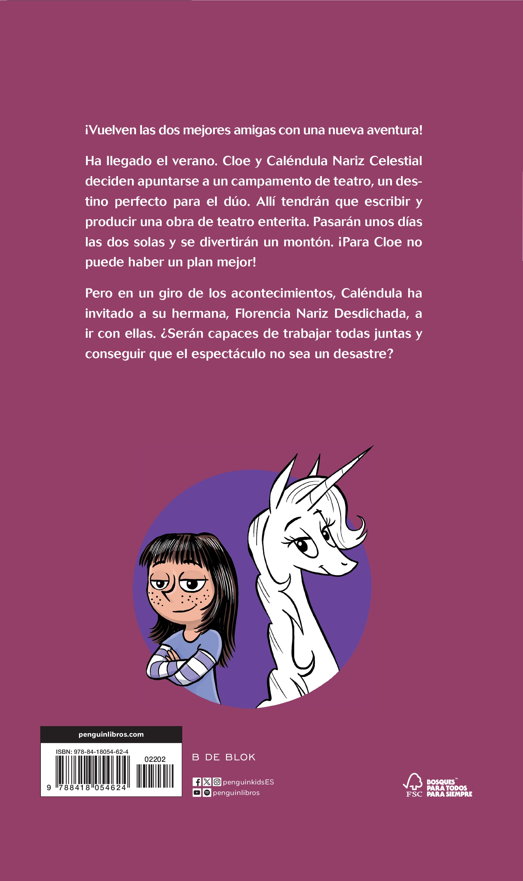 Amigas sobre el escenario (Cloe y su Unicornio 7) (Tapa dura) 2