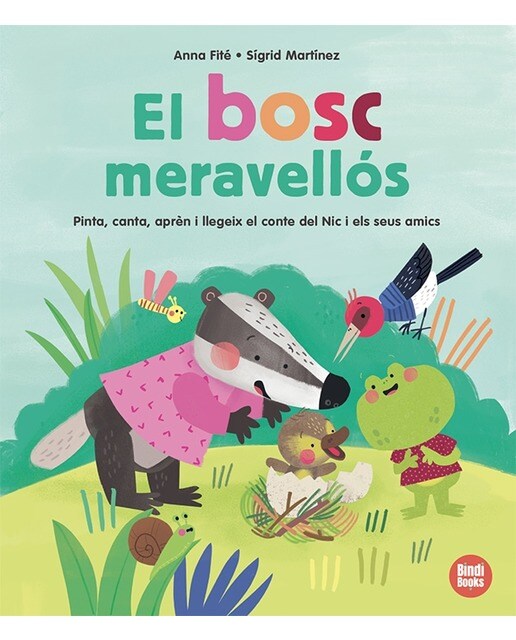 Imagen 0 de El bosc meravellós: Pinta, canta, aprèn i llegeix el conte del Nic i els seus amics! (Tapa blanda)
