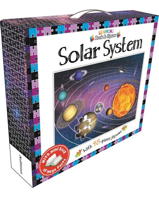 Learning book and jigsaw solar system 1