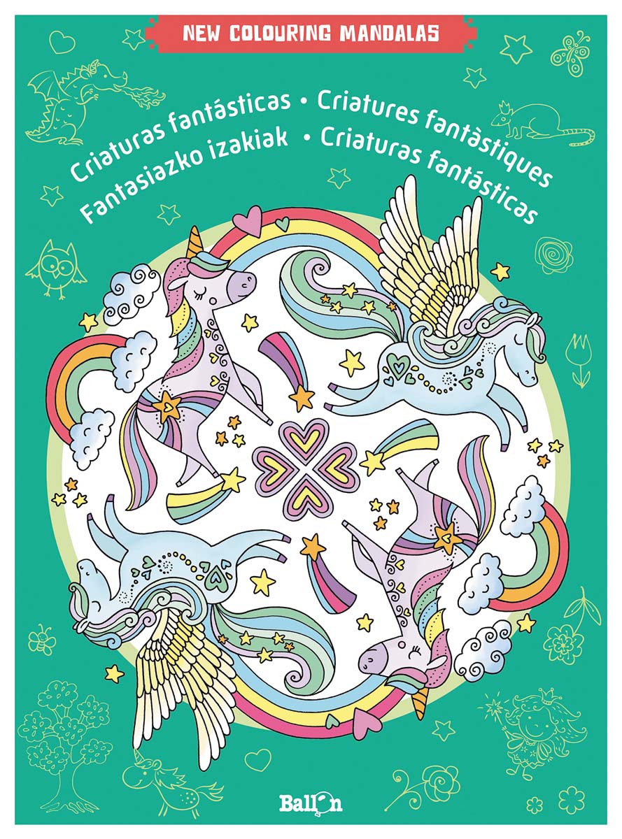Imagen 0 de Colouring mandalas - Criaturas fantásticas