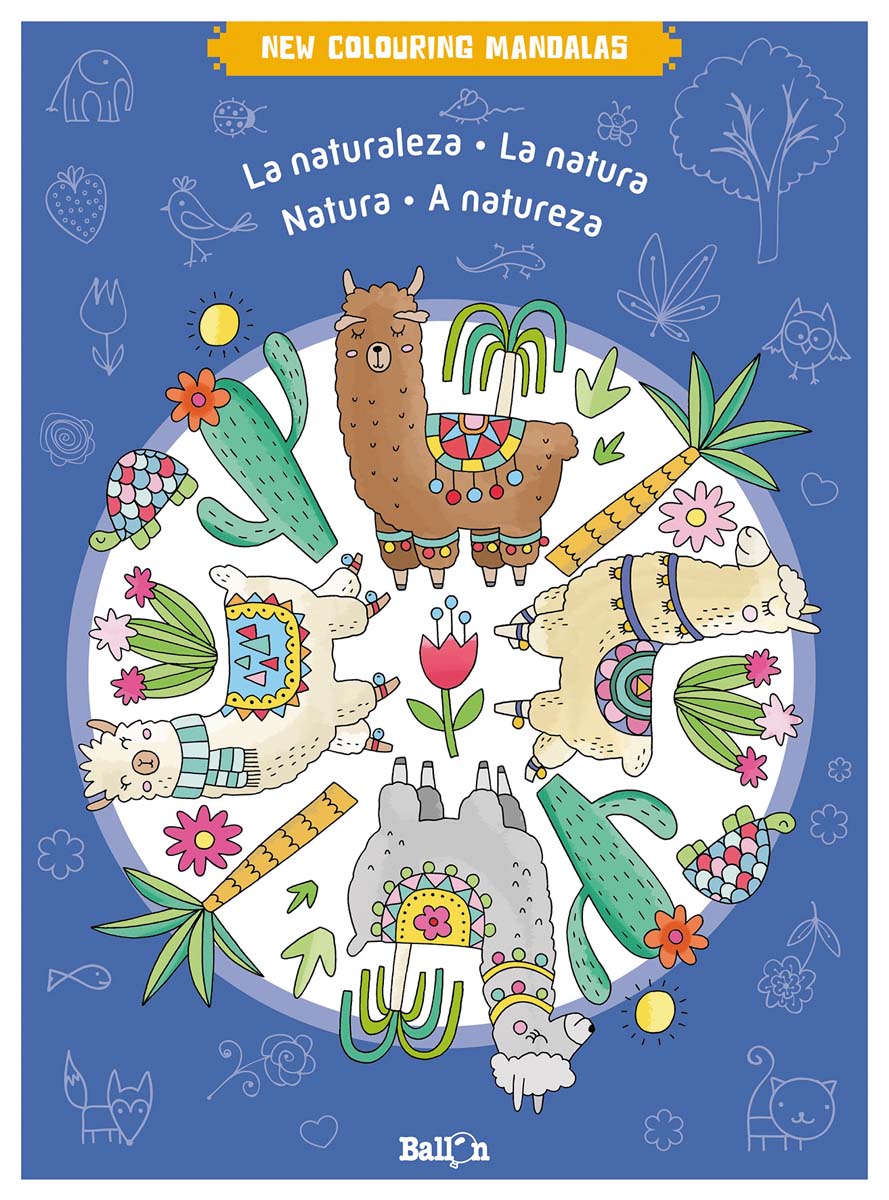 Colouring mandalas - La Naturaleza (Capa mole) 1