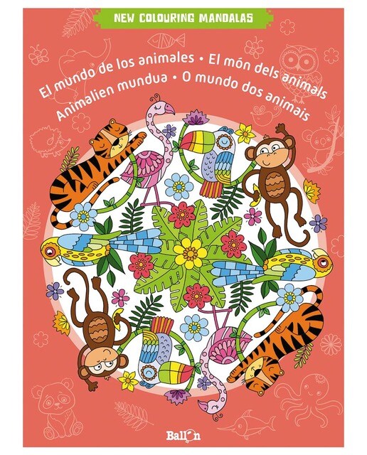 NEW COLOURING MANDALAS-MUNDO DE LOS ANIMALES (Capa mole) 1