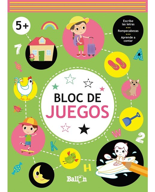BLOC DE JUEGOS +5