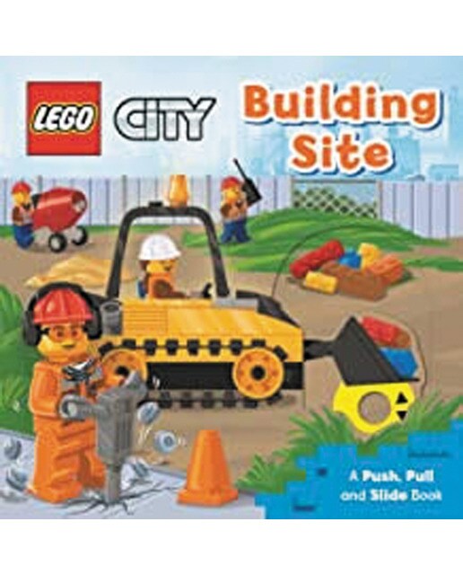 Lego building site push pull slide
