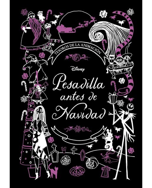 Imagen 0 de Pesadilla antes de Navidad. Tesoros de la animación: Cuento (Tapa dura)