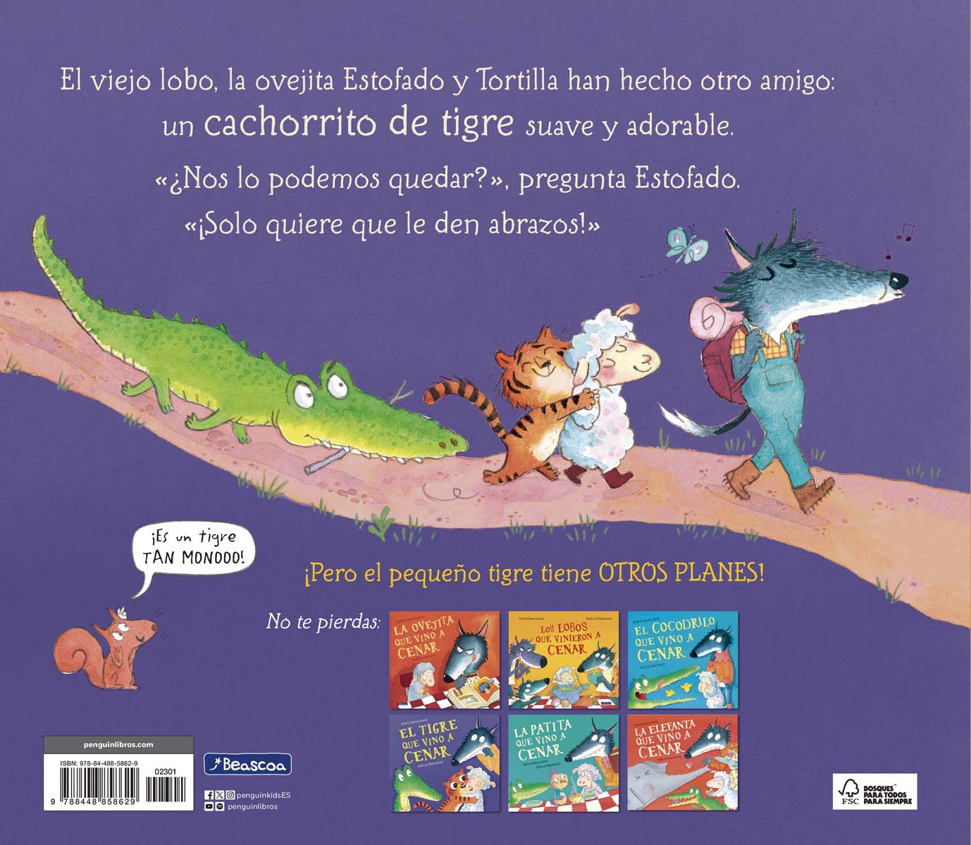 El tigre que vino a cenar (La ovejita que vino a cenar)  (Tapa dura) 3