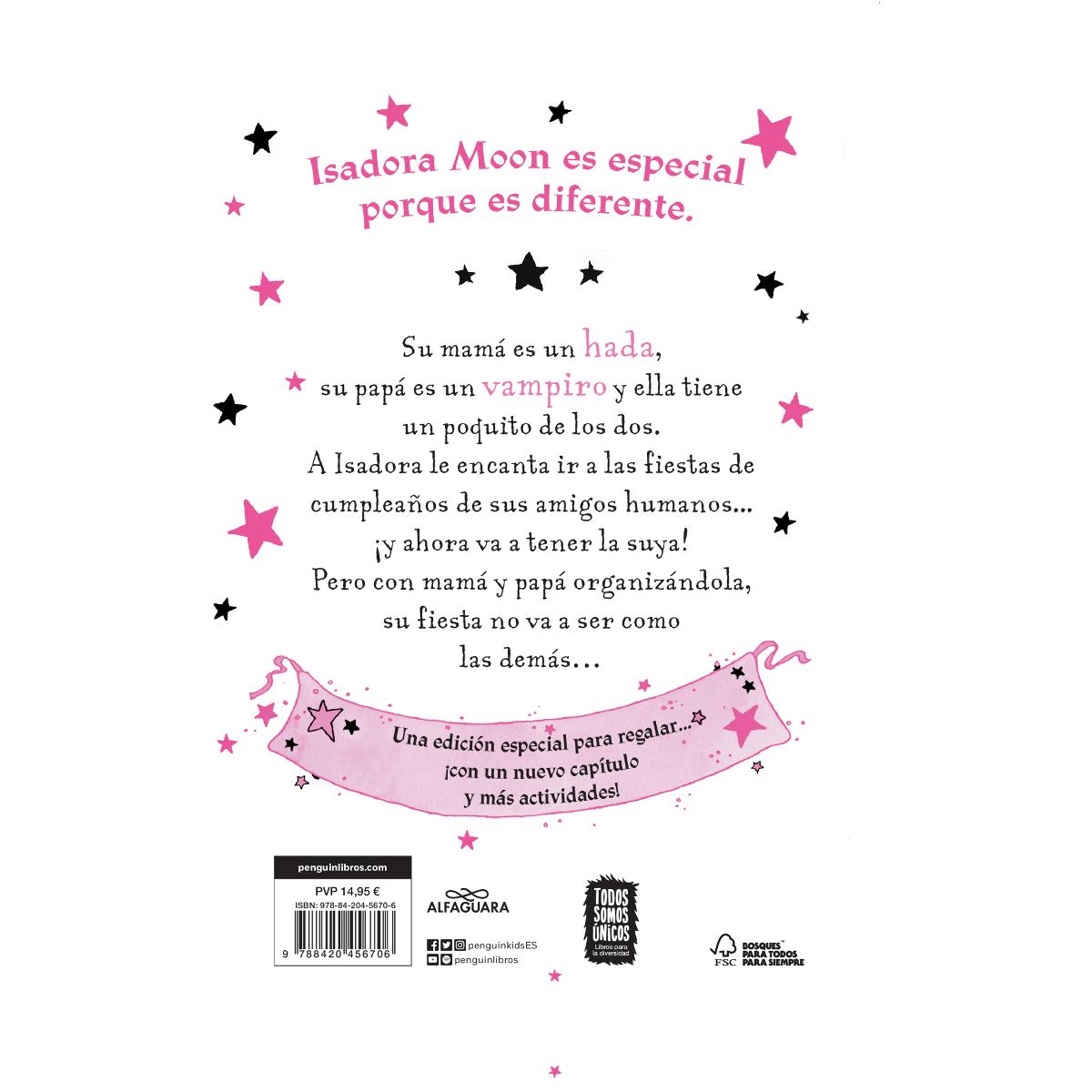 Isadora Moon 3 - Isadora Moon celebra su cumpleaños (edición especial): ¡Un libro mágico con purpurina en la cubierta! (Tapa dura) 2
