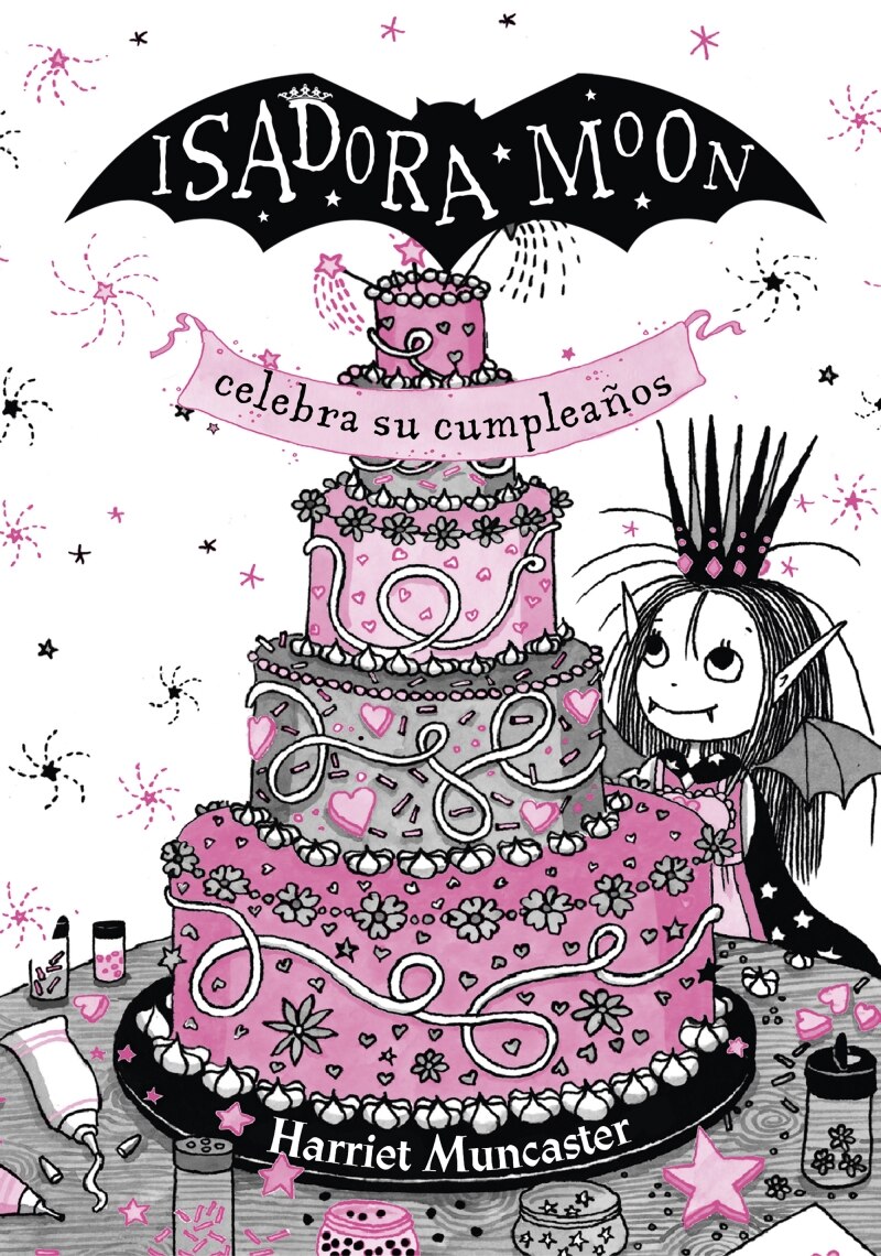 Isadora Moon 3 - Isadora Moon celebra su cumpleaños (edición especial): ¡Un libro mágico con purpurina en la cubierta! (Tapa dura) 3