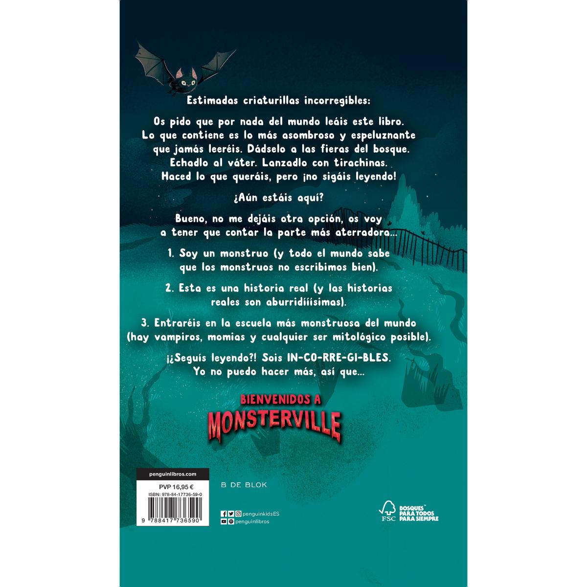 Bienvenidos a Monsterville 1 - El caso del doctor vampiro y la escuela monstruosa  (Tapa dura) 2