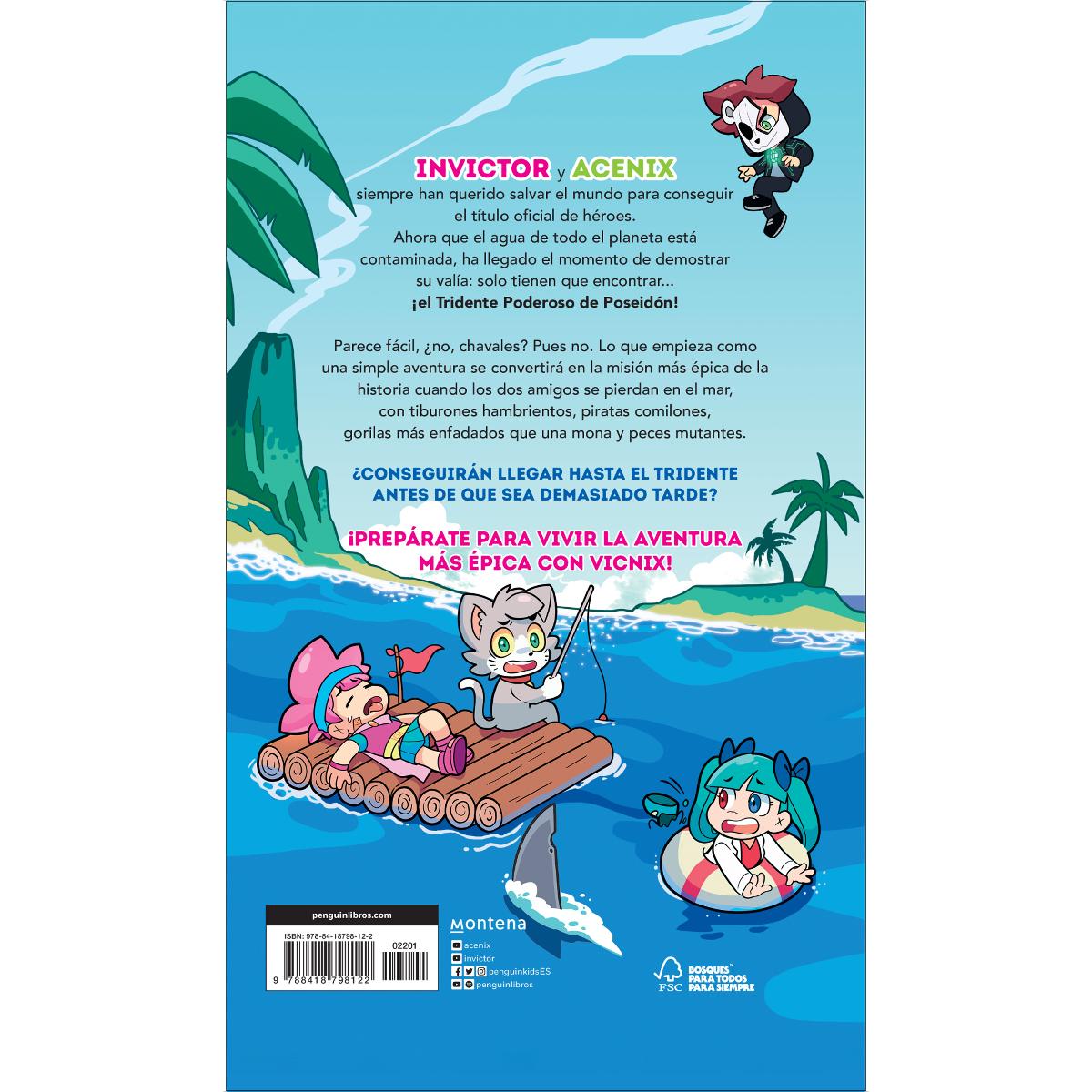Vicnix perdidos en el mar (Invictor y Acenix 1)  (Tapa dura) 2
