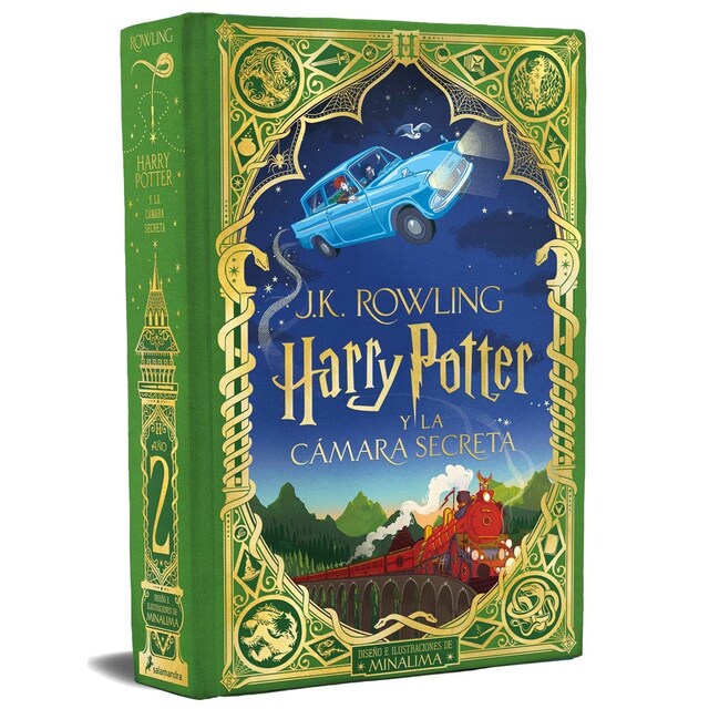 Harry Potter y la cámara secreta (Harry Potter, 2) Edición MinaLima con ilustraciones interactivas (Tapa dura)