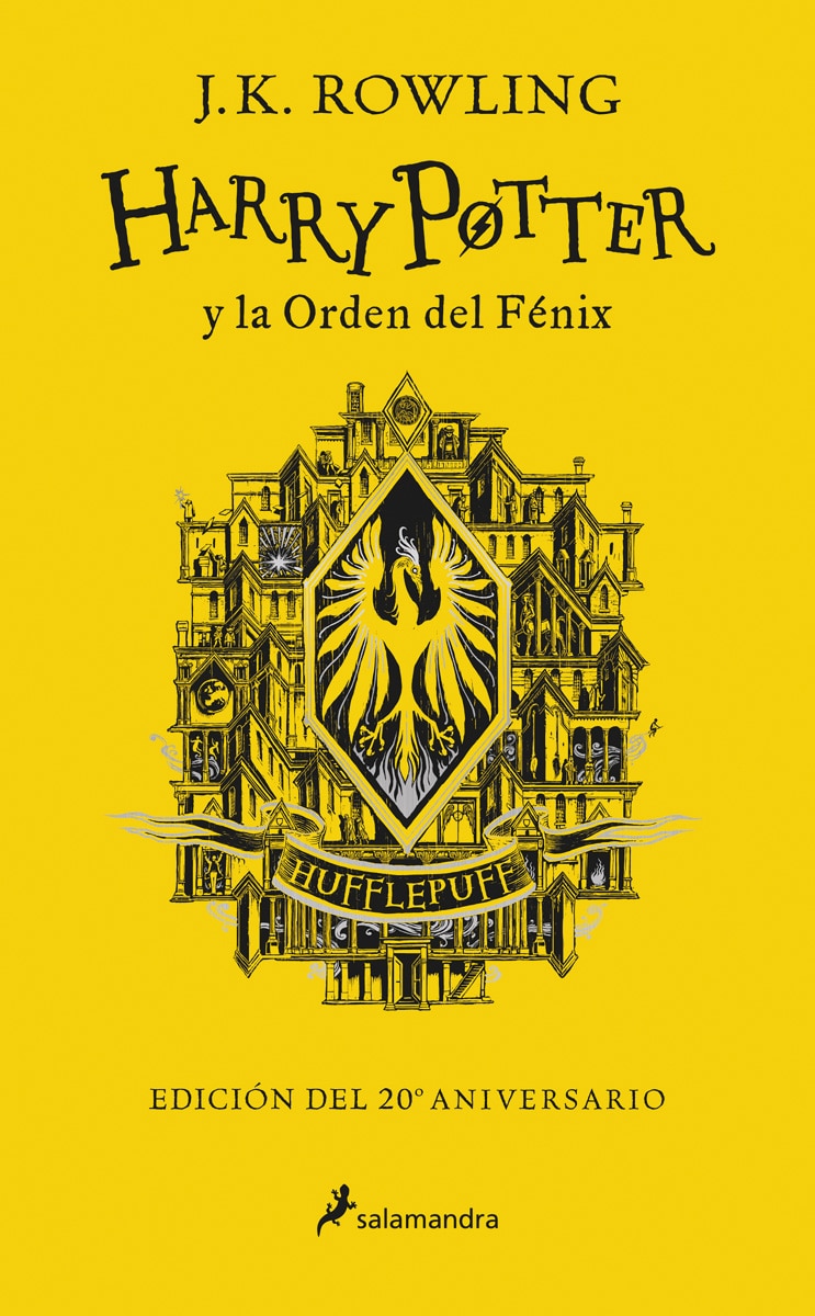 Imagen 0 de Harry Potter y la Orden del Fénix (Harry Potter, 5) Edición de las casas Hogwarts. Hufflepuff (Tapa dura)