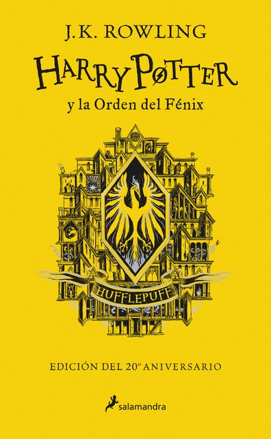 Harry Potter y la Orden del Fénix (Harry Potter, 5) Edición de las casas Hogwarts. Hufflepuff (Tapa dura)