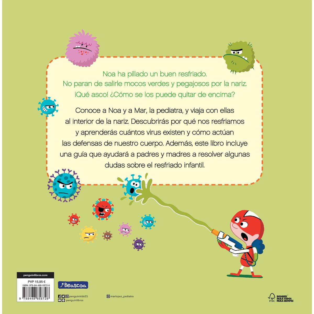 Mar López, Pediatra - Noa y los mocos  (Tapa dura) 2