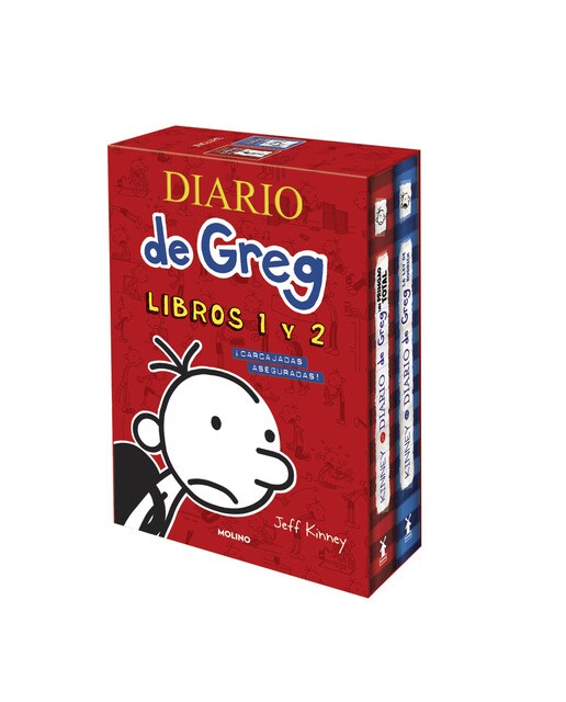 Imagem 0 de Diario de Greg - Libros 1 y 2 (estuche con: Un pringao total | La ley de Rodrick): ¡Carcajadas aseguradas! (Capa dura)