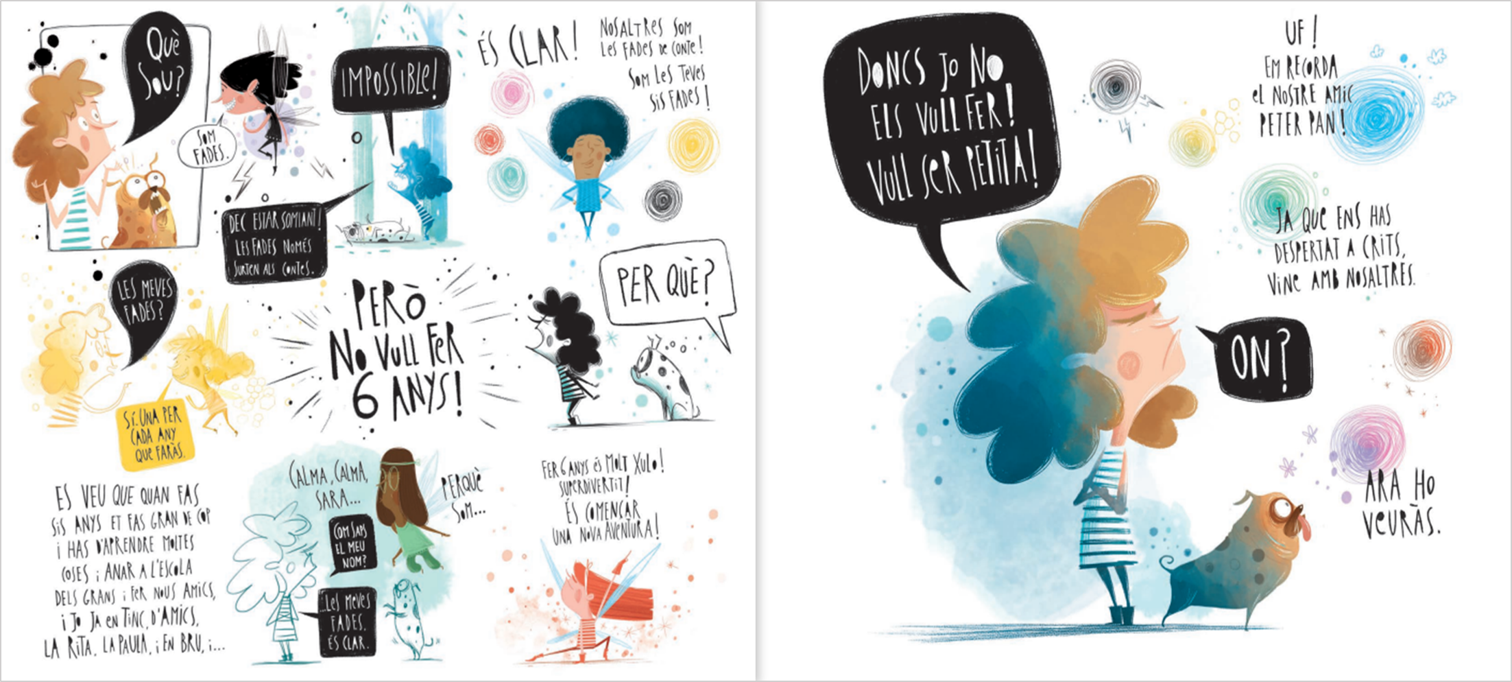 Faig 6 anys!: L'aventura de la Sara i les 6 petites fades  (Tapa dura) 3