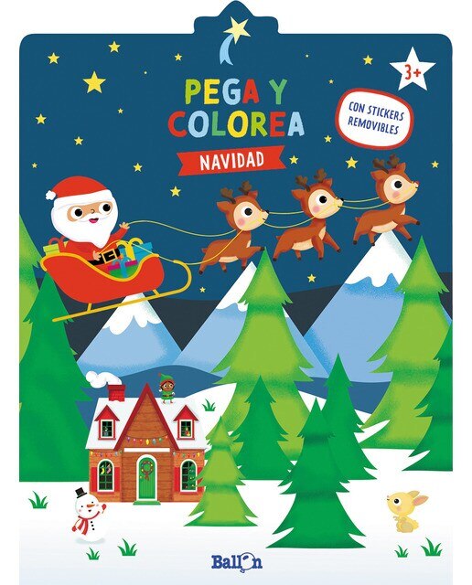 NAVIDAD - PEGA Y COLOREA (Capa mole) 1