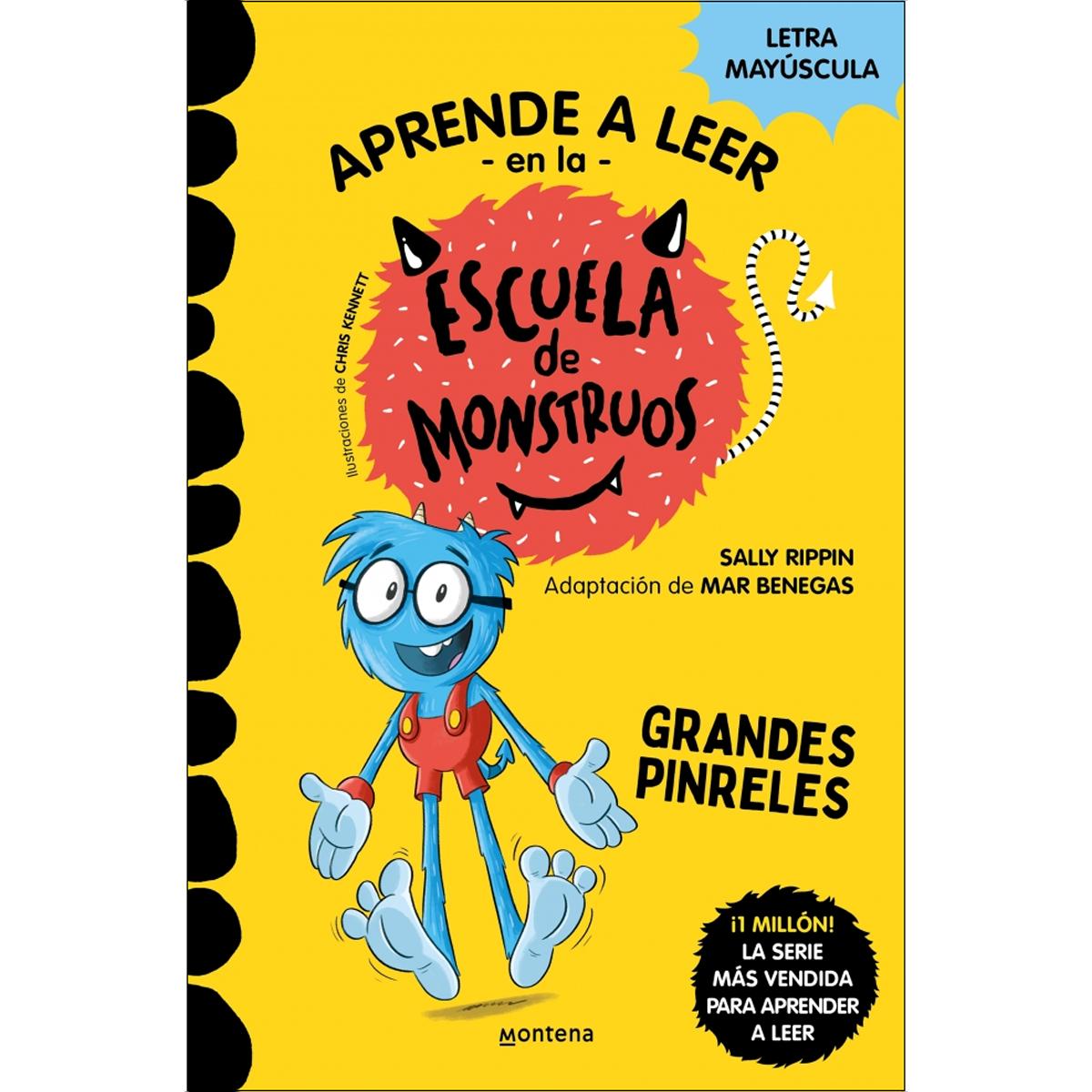 Imagen 0 de Aprender a leer en la Escuela de Monstruos 4 - Grandes pinreles: En letra MAYÚSCULA (libros para niños a partir de 5 años)  (Tapa blanda)
