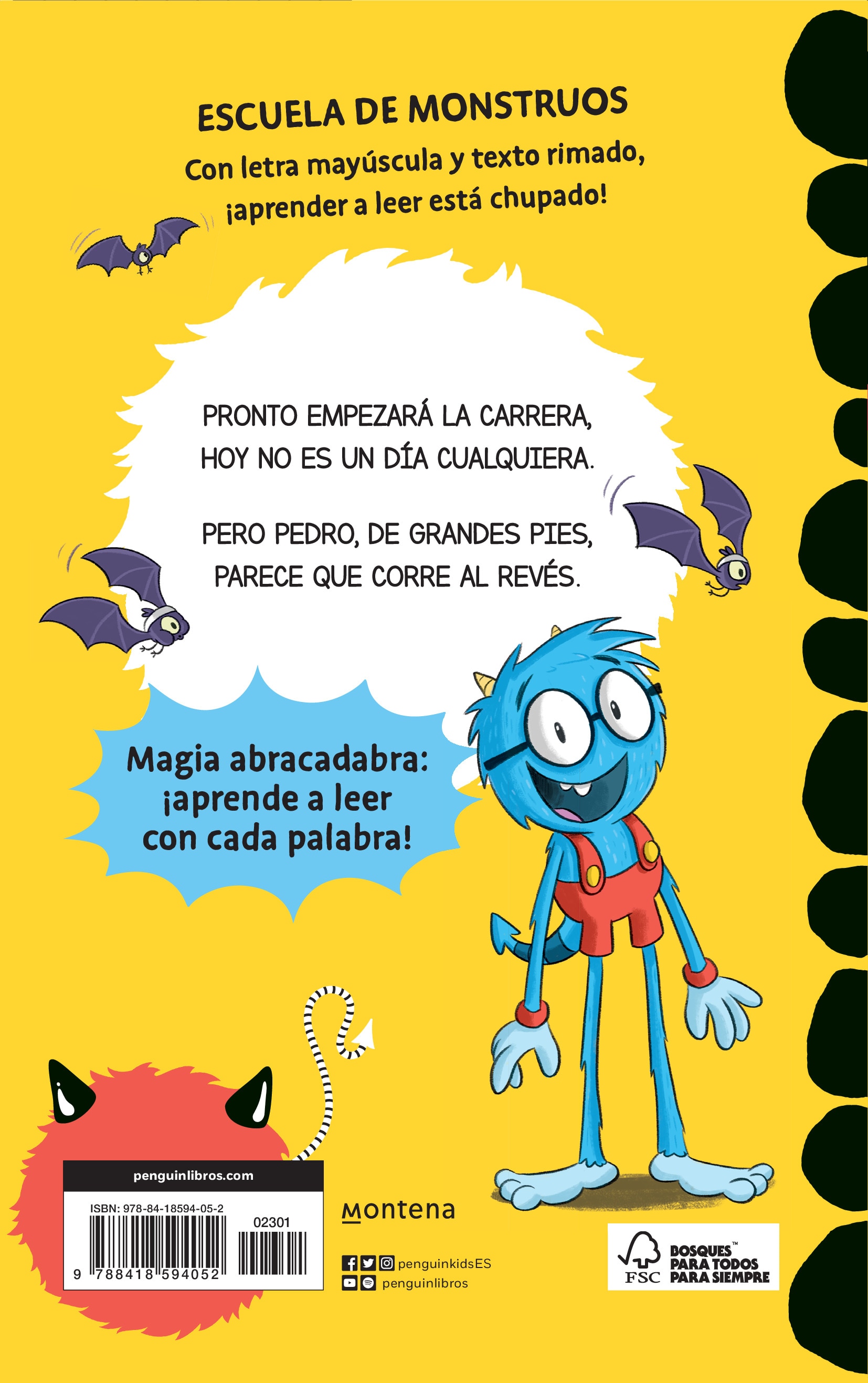 Aprender a leer en la Escuela de Monstruos 4 - Grandes pinreles: En letra MAYÚSCULA (libros para niños a partir de 5 años)  (Tapa blanda) 2