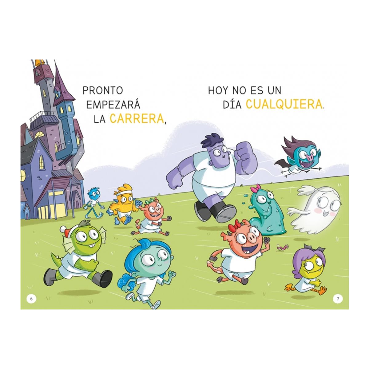 Aprender a leer en la Escuela de Monstruos 4 - Grandes pinreles: En letra MAYÚSCULA (libros para niños a partir de 5 años) (Tapa blanda) 3