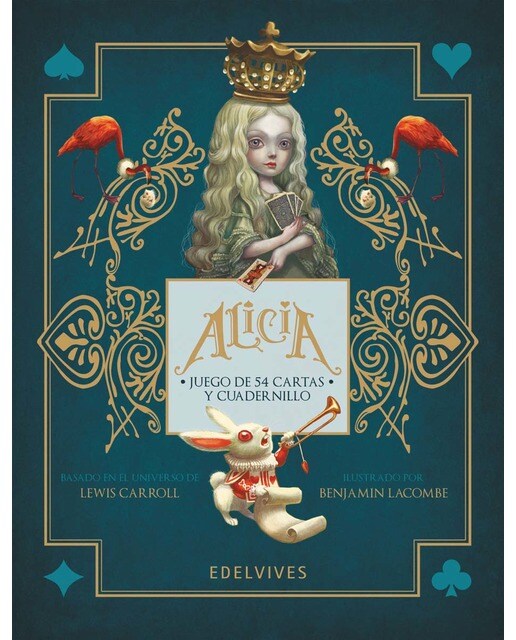 Alicia: Juego de 54 cartas y libro 1