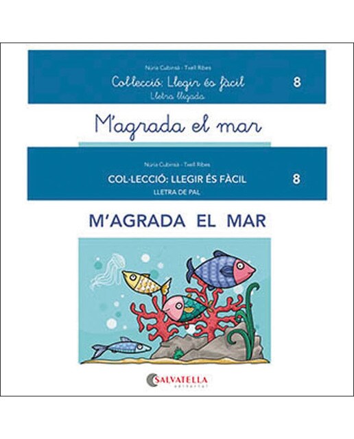 Imagen 0 de M'agrada el mar: Llegir és fàcil 8 (Tapa blanda)