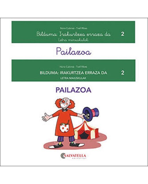 Pailazoa: Irakurtzea erraza da 2(Tapa blanda) 1