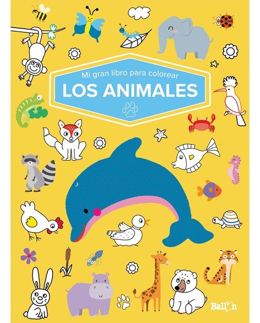 MI GRAN LIBRO PARA COLOREAR - LOS ANIMALES (Capa mole) 1