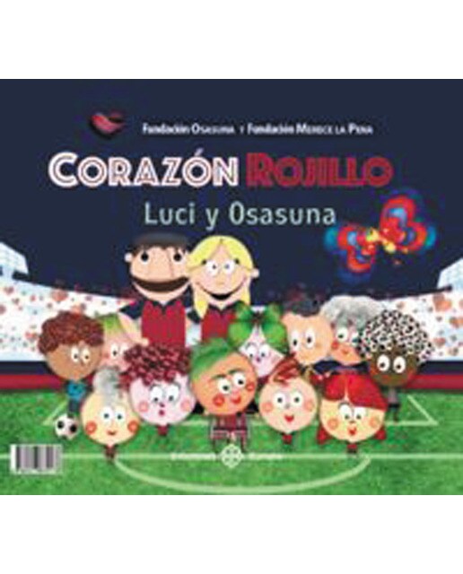 Corazón rojillo: Luci y Osasuna (Capa mole com abas) 1