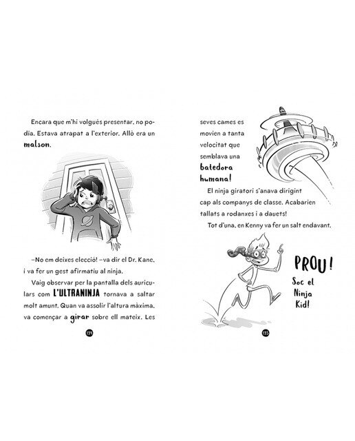 Sèrie Ninja Kid 5 - Els clons ninja  (Tapa dura) 3