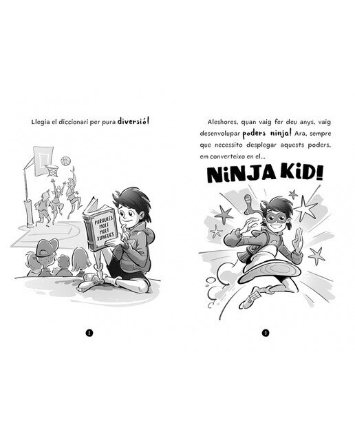 Sèrie Ninja Kid 6 - Ninges gegants  (Tapa dura) 5