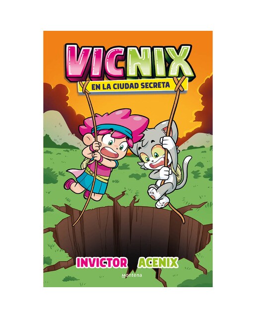 Vicnix en la ciudad secreta (Invictor y Acenix 2)  (Tapa dura) 1