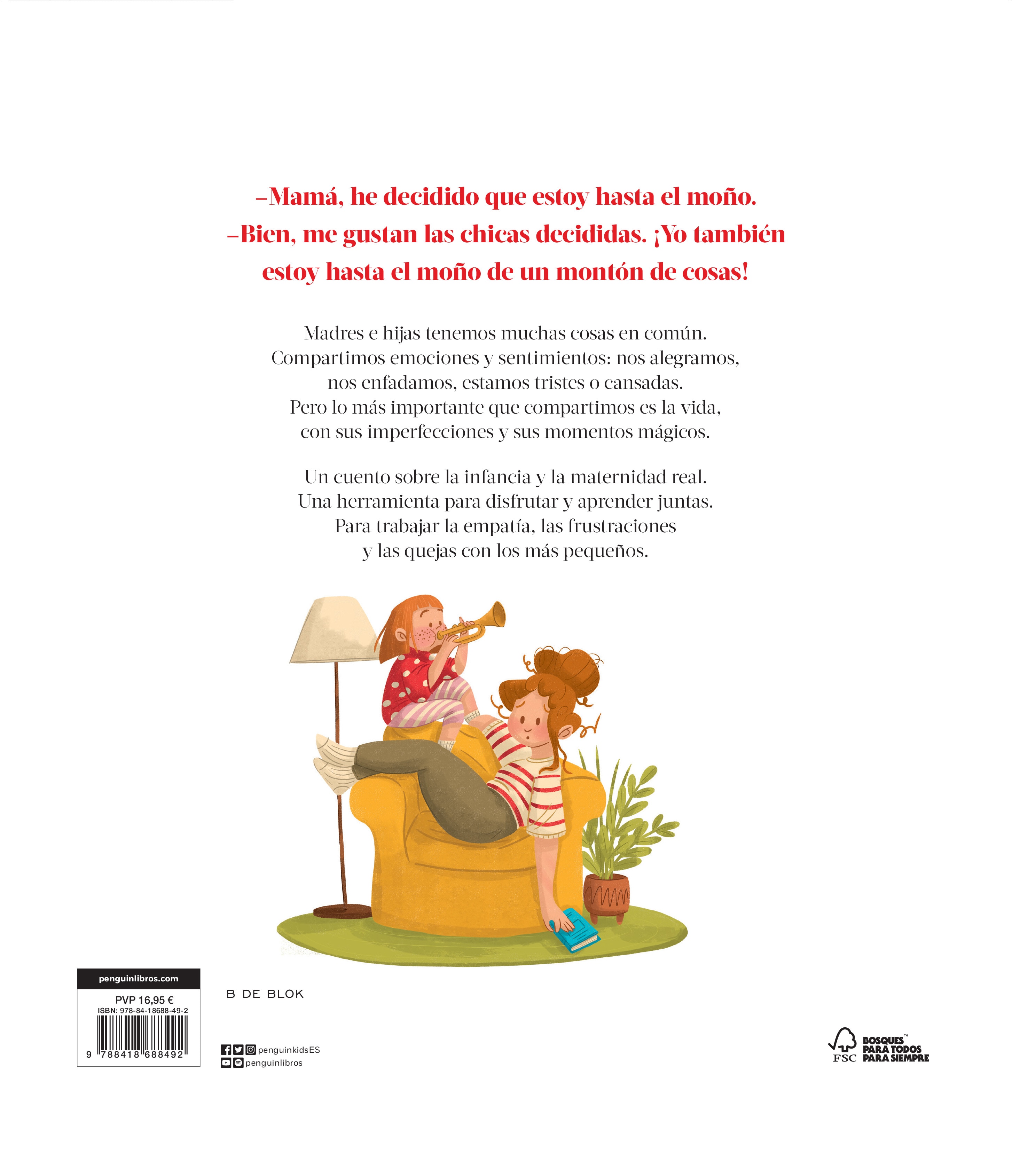 Imagen 2 de ¡Mamá y yo estamos hasta el moño! - El regalo perfecto para el día de la madre: Un cuento sobre vínculos reales  (Tapa dura)