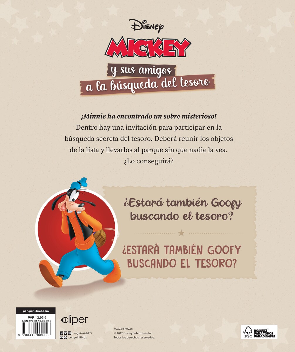 Mickey y sus amigos a la búsqueda del tesoro. Te cuento, me cuentas (Cuentos Disney) (Capa dura) 2