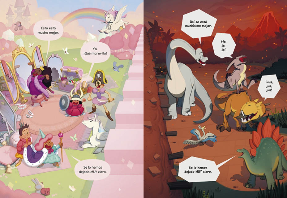 Princesas contra dinosaurios(Tapa dura) 3