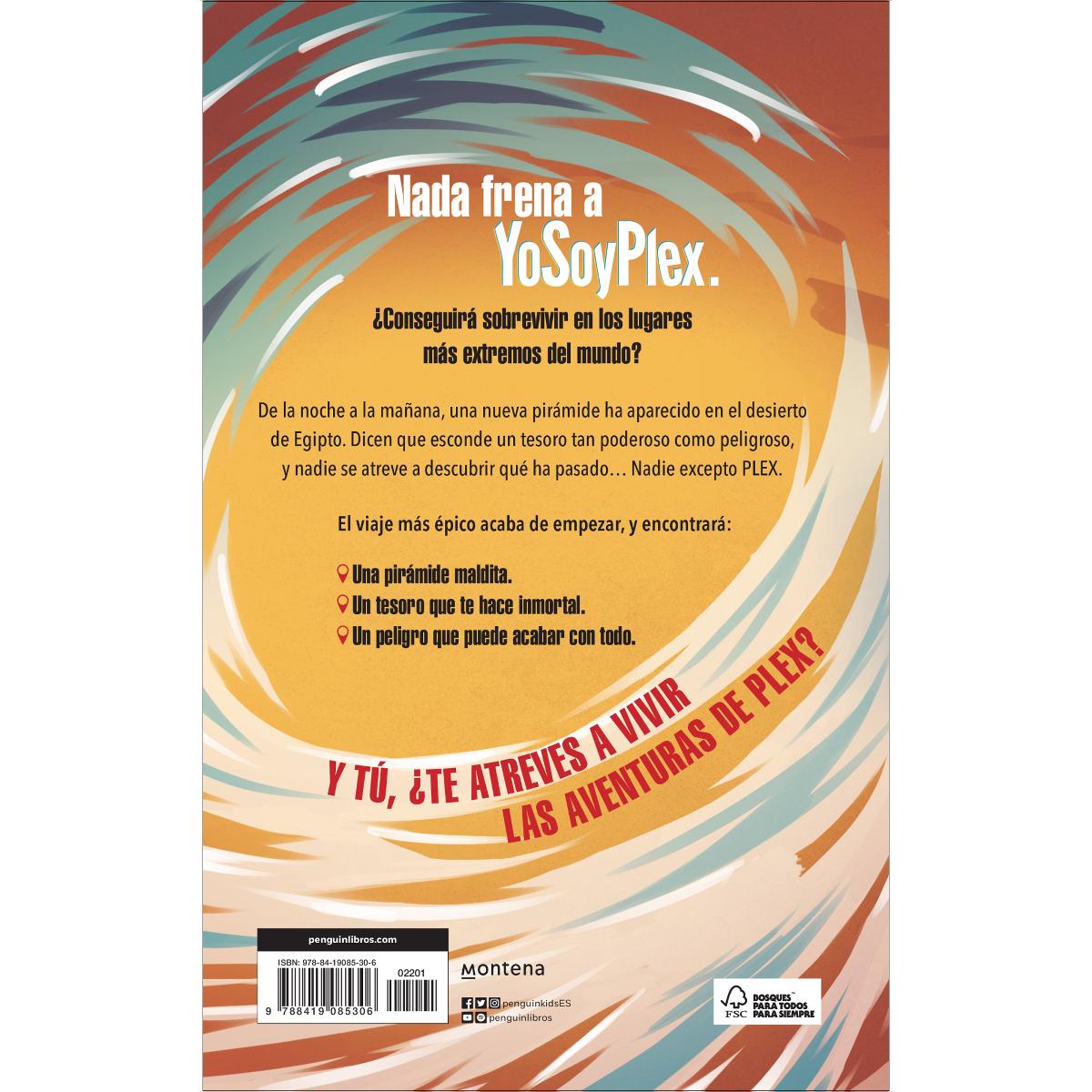 YoSoyPlex y la pirámide maldita (Las Aventuras de Plex 1)  (Tapa blanda) 2