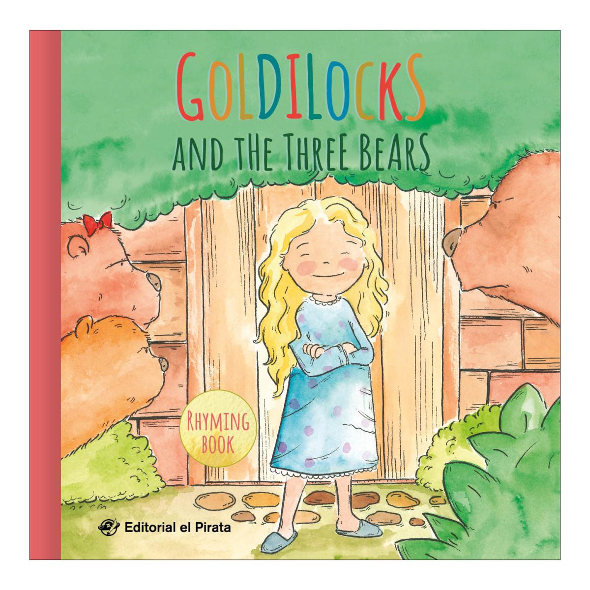 Imagem 0 de Goldilocks and the Three Bears: Traditional fairy tales: Children's book for kids 2-5 years: With rhyming text (Capa dura)