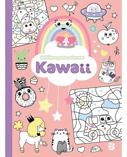 KAWAII MI LIBRO PARA COLOREAR (Capa mole) 1