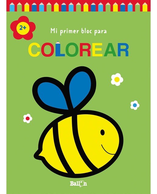 MI PRIMER BLOC PARA COLOREAR COCHE +2