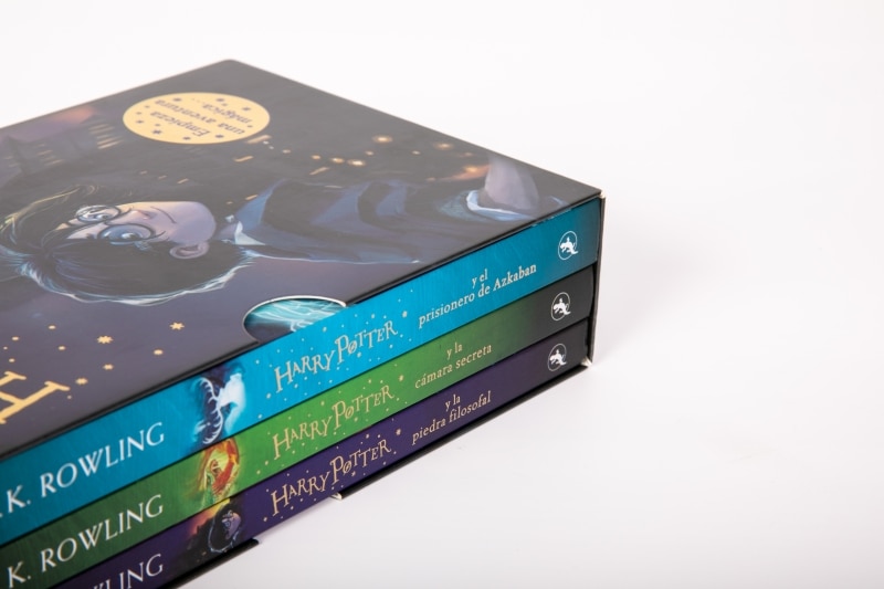 Harry Potter (estuche con las tres primeras novelas) (Harry Potter [edición con la portada ilustrada por Johnny Duddle]): Contiene La   (Tapa blanda) 7