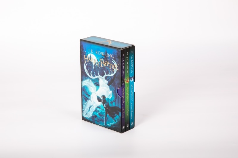 Harry Potter (estuche con las tres primeras novelas) (Harry Potter [edición con la portada ilustrada por Johnny Duddle]): Contiene La   (Tapa blanda) 8