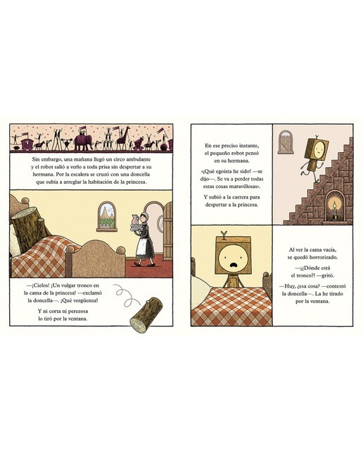 El pequeño robot de madera y la princesa tronco(Tapa dura) 4