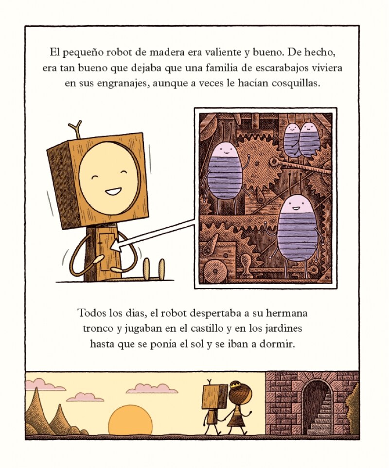 El pequeño robot de madera y la princesa tronco(Tapa dura) 9